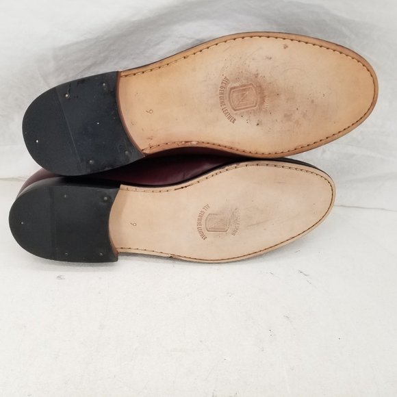 Nordstrom KAPPA Brown Leather Woven Tassel  Slip On Shoes Loafers Men's Sz 9D - Picture 7 of 11